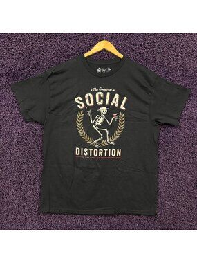 The Original Social Distortion Playing Live Show T-Shirt XL
